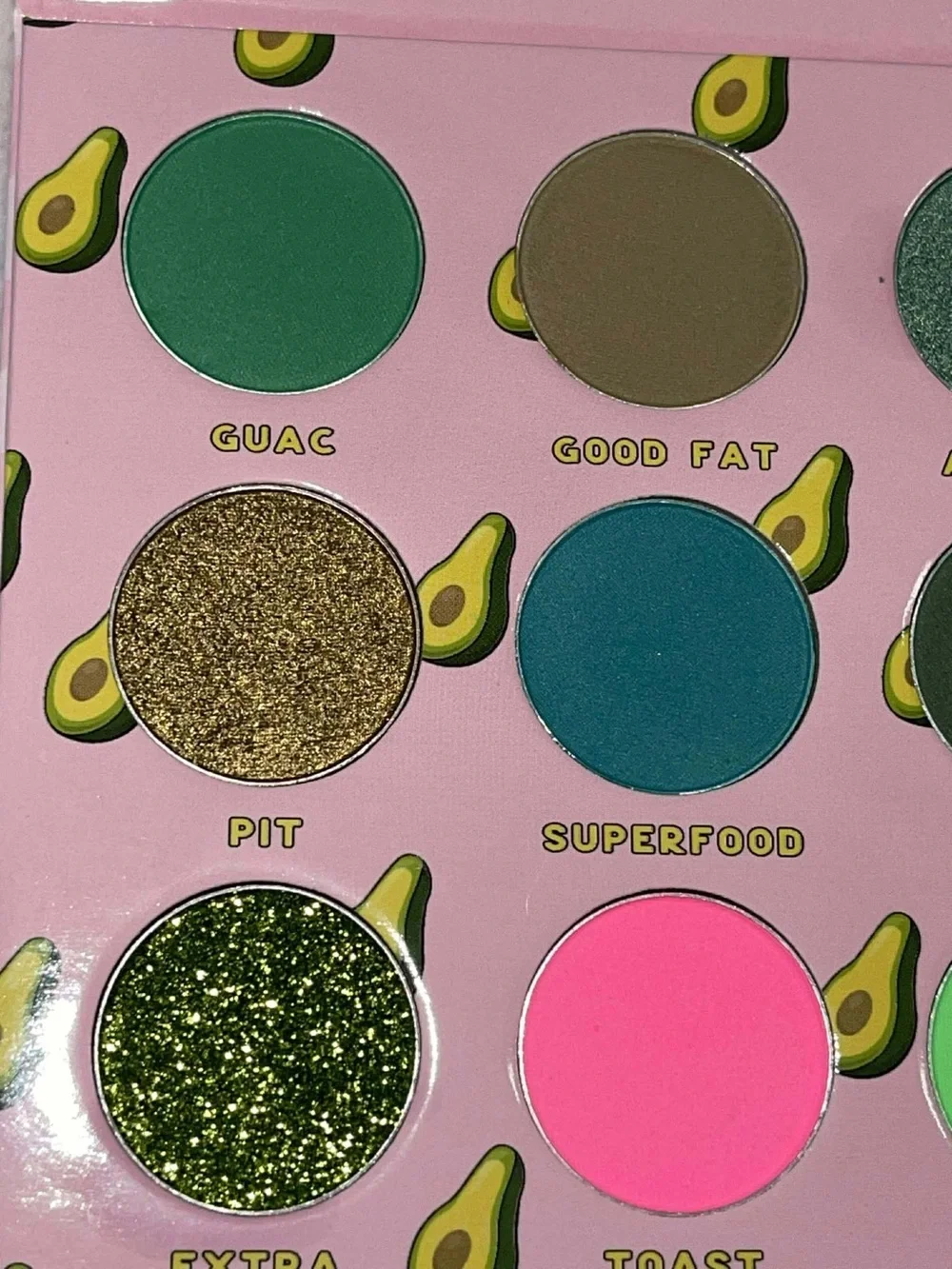 Peachy Queen Know Im Extra Avocado Eyeshadow Palette